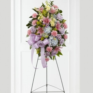 Image of Crown of assorted flowers