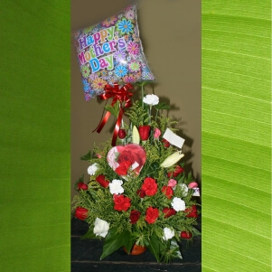 Imagen de Primaveral con Globo y Chocolates