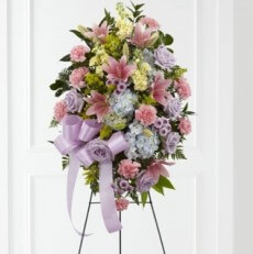 Imagen de Corona de flores surtidas